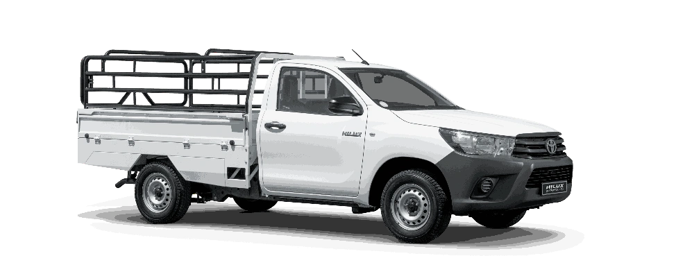 2.4GD6 4X4 6MT F/Deck Cargo Rails With Dropside
