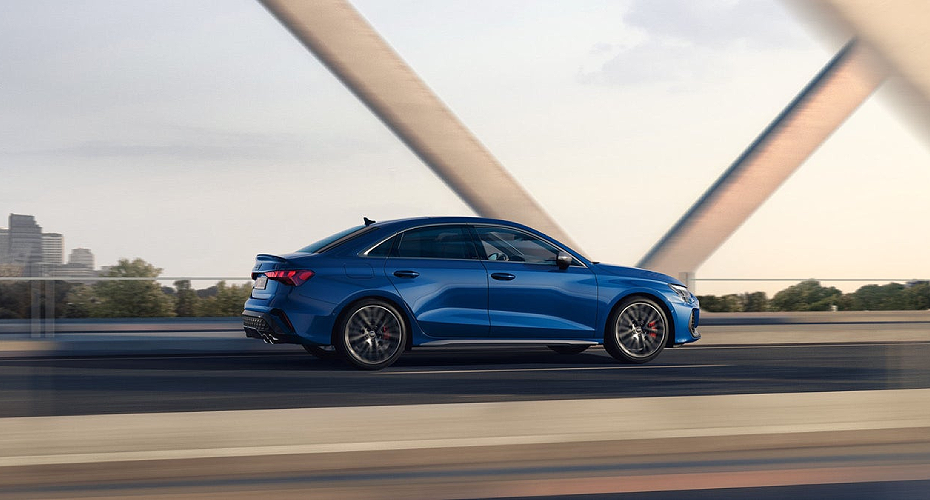 Impressive driving dynamics